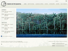 Tablet Screenshot of galeria-ipanema.com